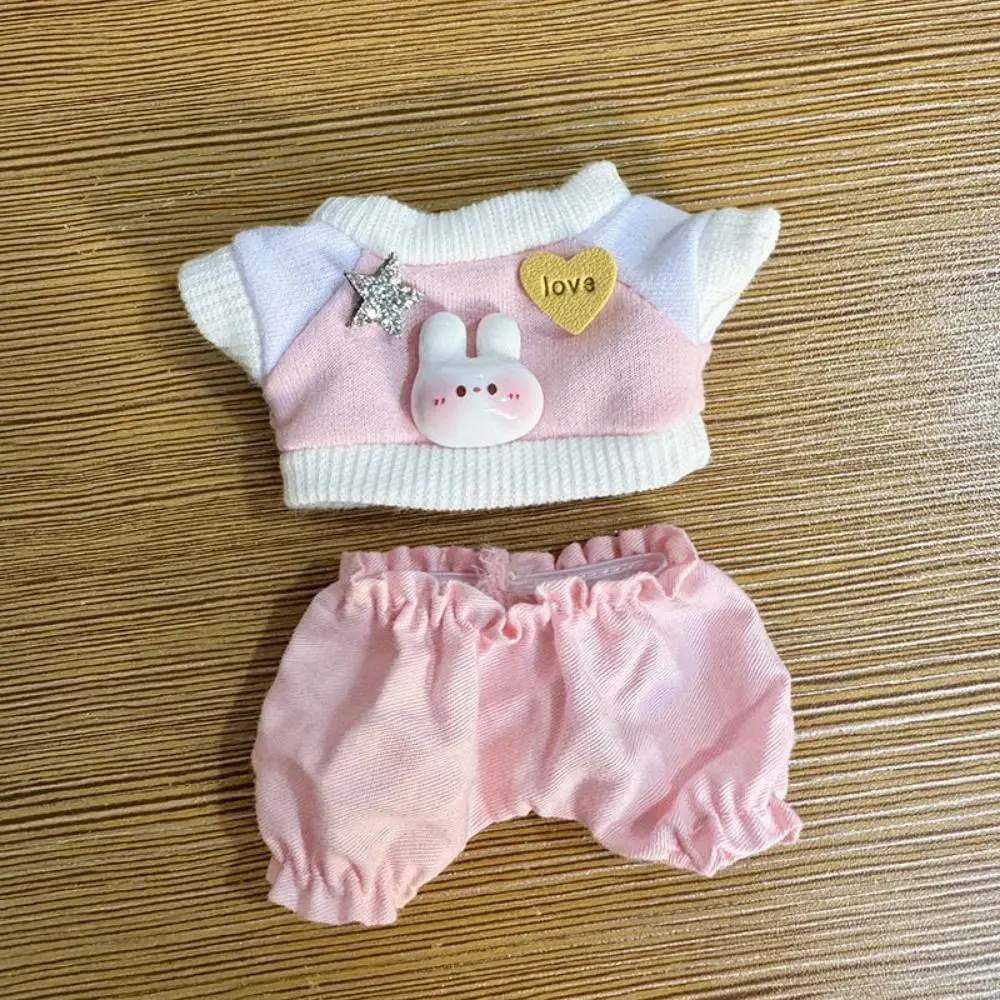 

17cm Cotton Doll's Clothes Cute Mini Plush Dolls Shoes Cotton Doll Accessories