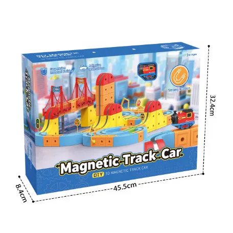 2025年新発売 磁気レールカー マジック多機能 子供、女の子、男の子向け 誕生日プレゼント おもちゃ