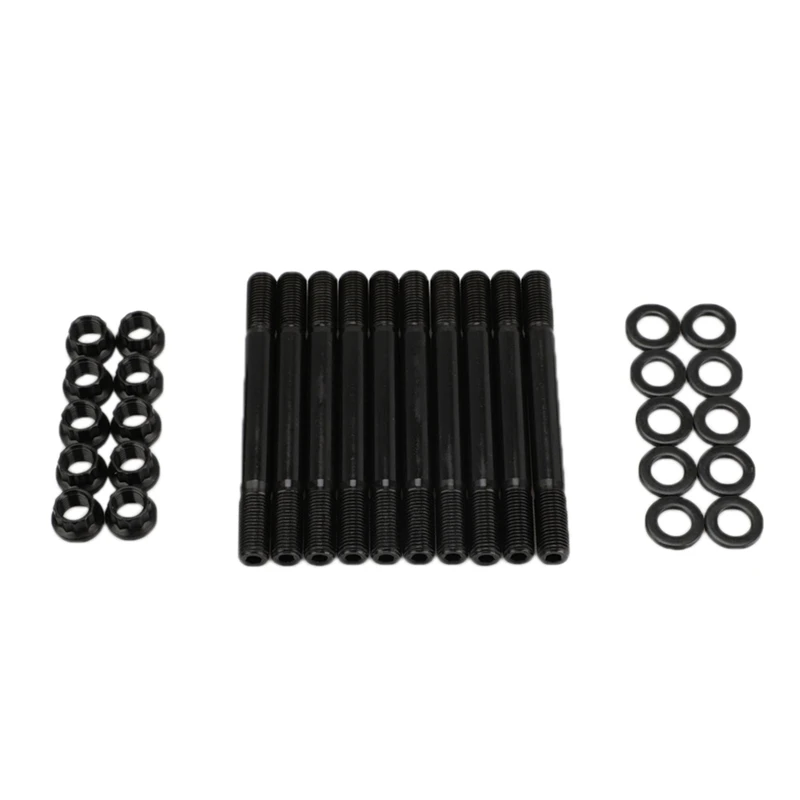 For ARP 207-4203 Cylinder Head Studs Pro Series Point Head For 94-19 Mitsubishi EVO8 EVO9 4G63 7-Bolt 11Mm