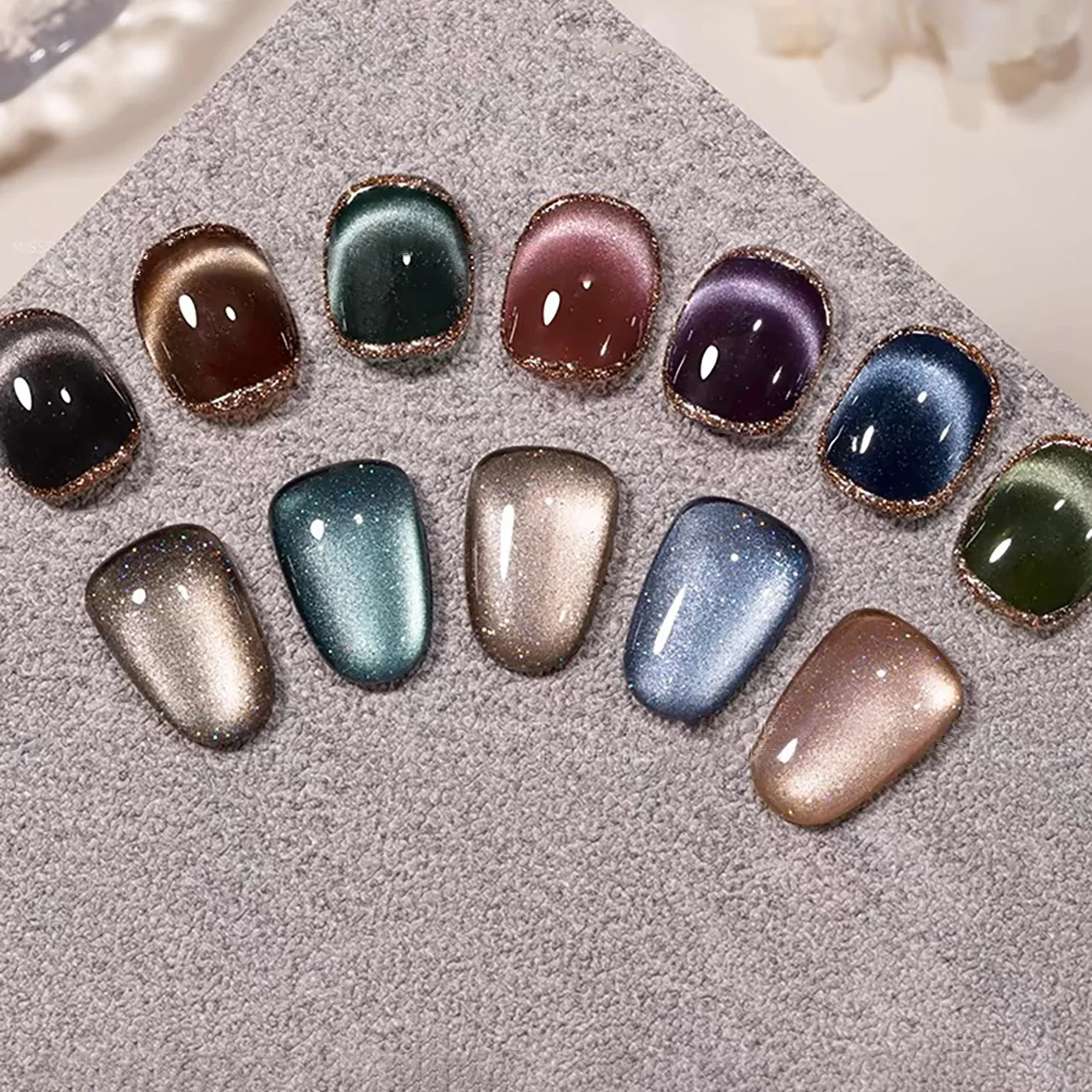 1 Uds SHAKA Super brillante negro ojo de gato Gel esmalte de uñas tienda de uñas arte de uñas hogar DIY diseño de uñas para mujeres niñas suministros de manicura