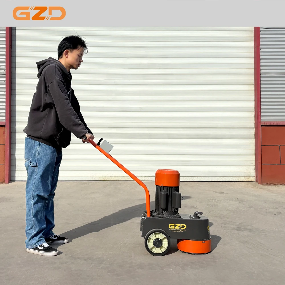 

250 350 400 Small Floor Grinder Hand Held Concrete Polishing Grinding Machine Terrazzo Diamond Floor Polisher