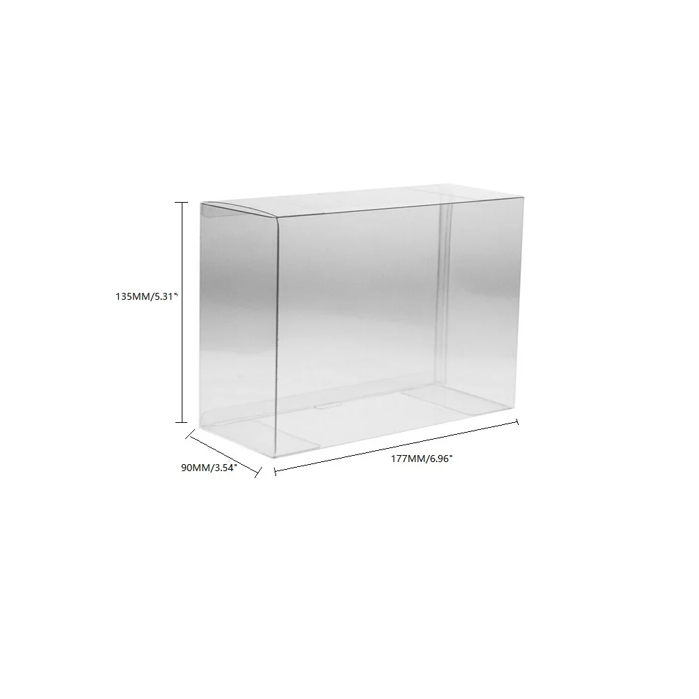 Ruitroliker 10PCS Box Protector Clear Protection Case Sleeve Display Box for Nendoroid Action Figure Box