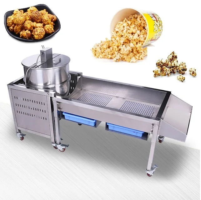 Ball popcorn machine commercial caramel popcorn machine