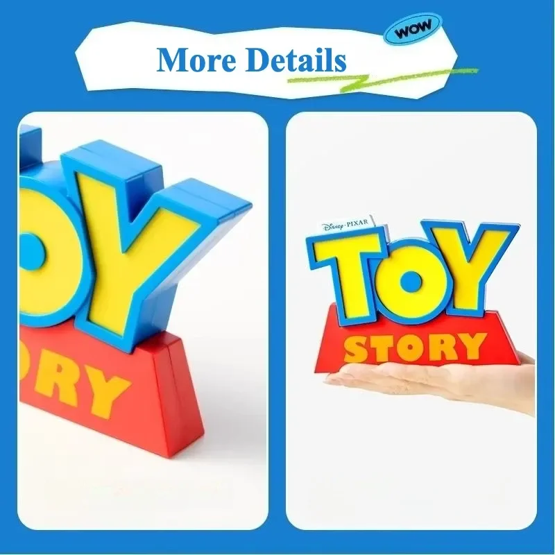 Miniso Toy Story Led Lampu Malam Disney Pixar Ornamen Kamar Hadiah Mainan Terlaris Hadiah Anak-anak Terlaris