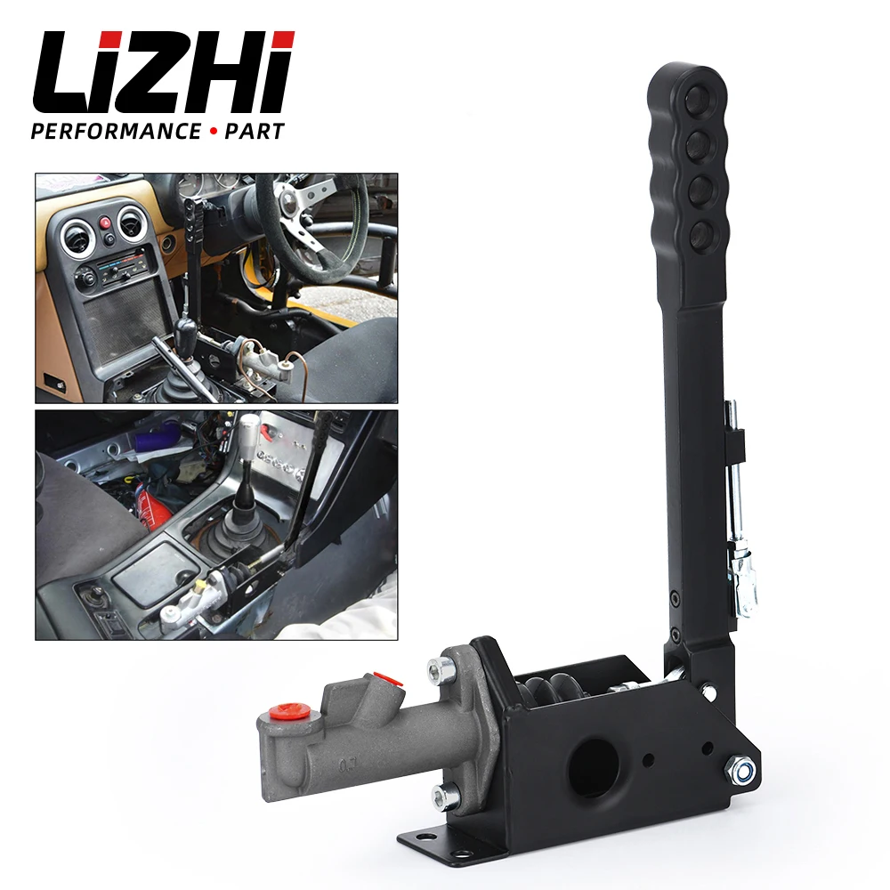 LIZHI RACING - Universal Hydraulic Drift E- Brake Racing Hydraulic Handbrake With Master Cylinder LZ3631