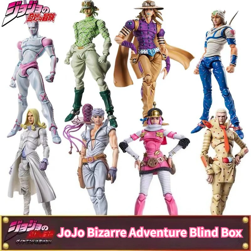 

JoJo Bizarre Adventure Blind Box Anime Figures Cute Mini Collectible Dolls Mystery Toy Gift For Fans And Collectors