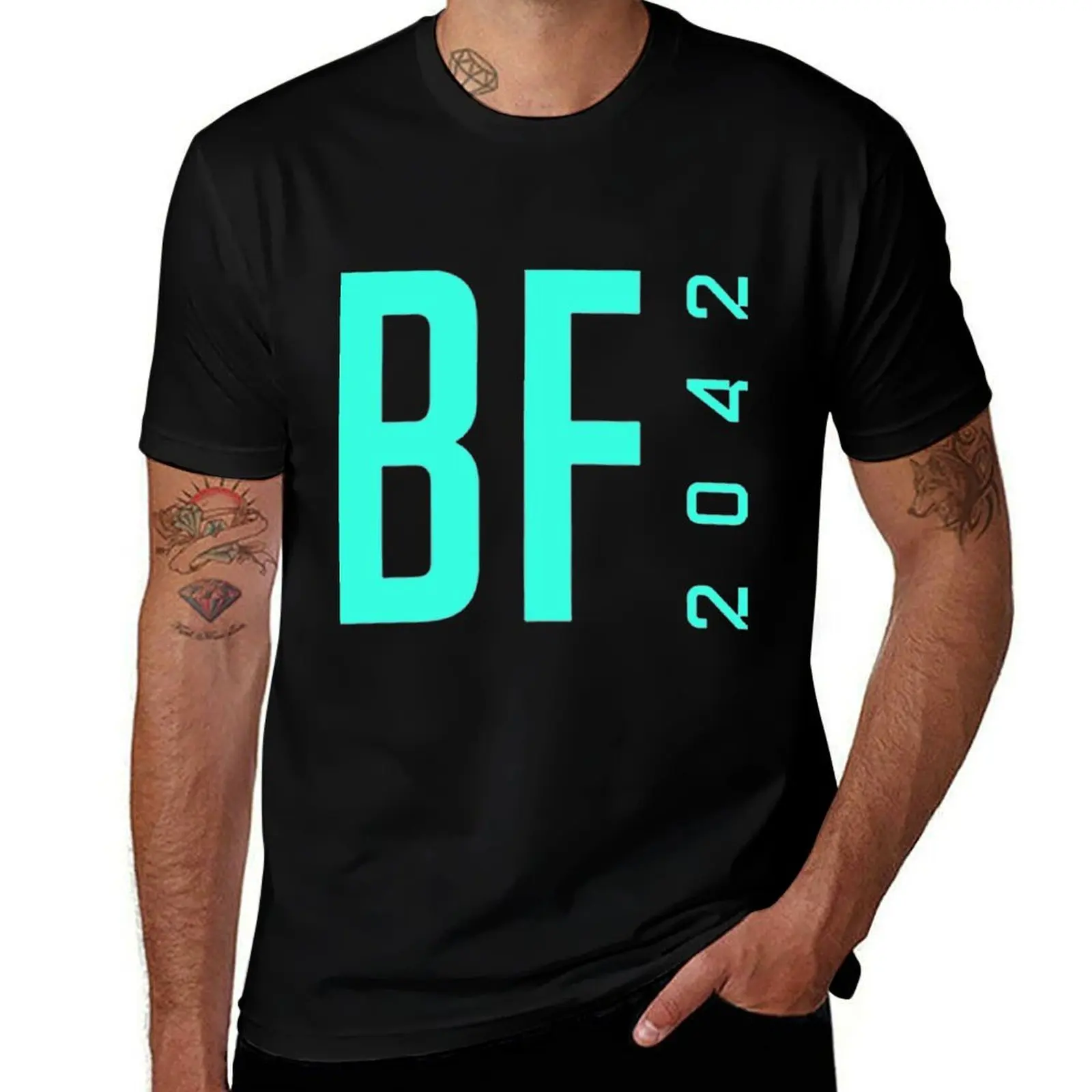 Camisas para hombre, camiseta gráfica de diseñador Battlefield, camiseta personalizada 2022, camiseta para hombre