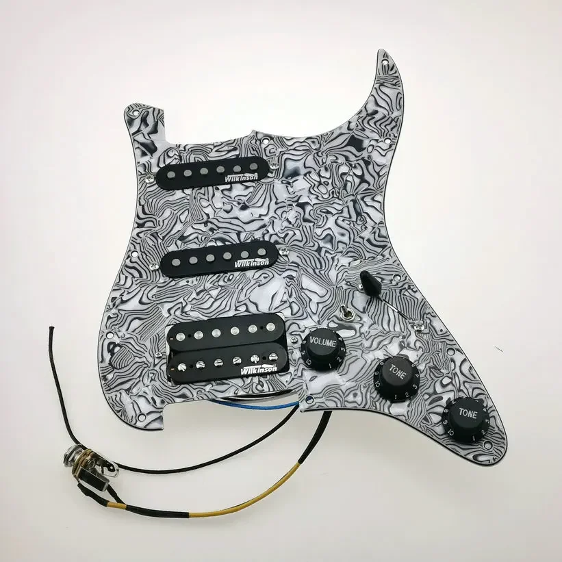 Electric Guitar Pickups  Wilkinson Alnico5 SSH Style type fully loaded pickguard