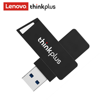 Lenovo Thinkplus MU241 USB3.0 Metal U Disk Rotatable USB Flash Drive Pen Drives 32GB/64GB/128GB/256GB High-speed Memory Stick