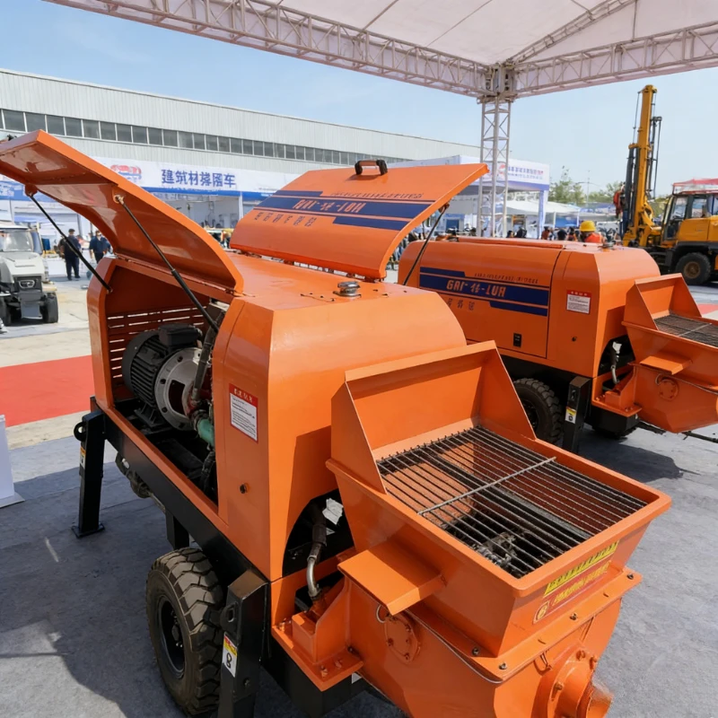 

Customization Concrete Pump Diesel Engine Concrete Machinery Complimentary Pipe Fittings Concrete Pump Mixer Machines