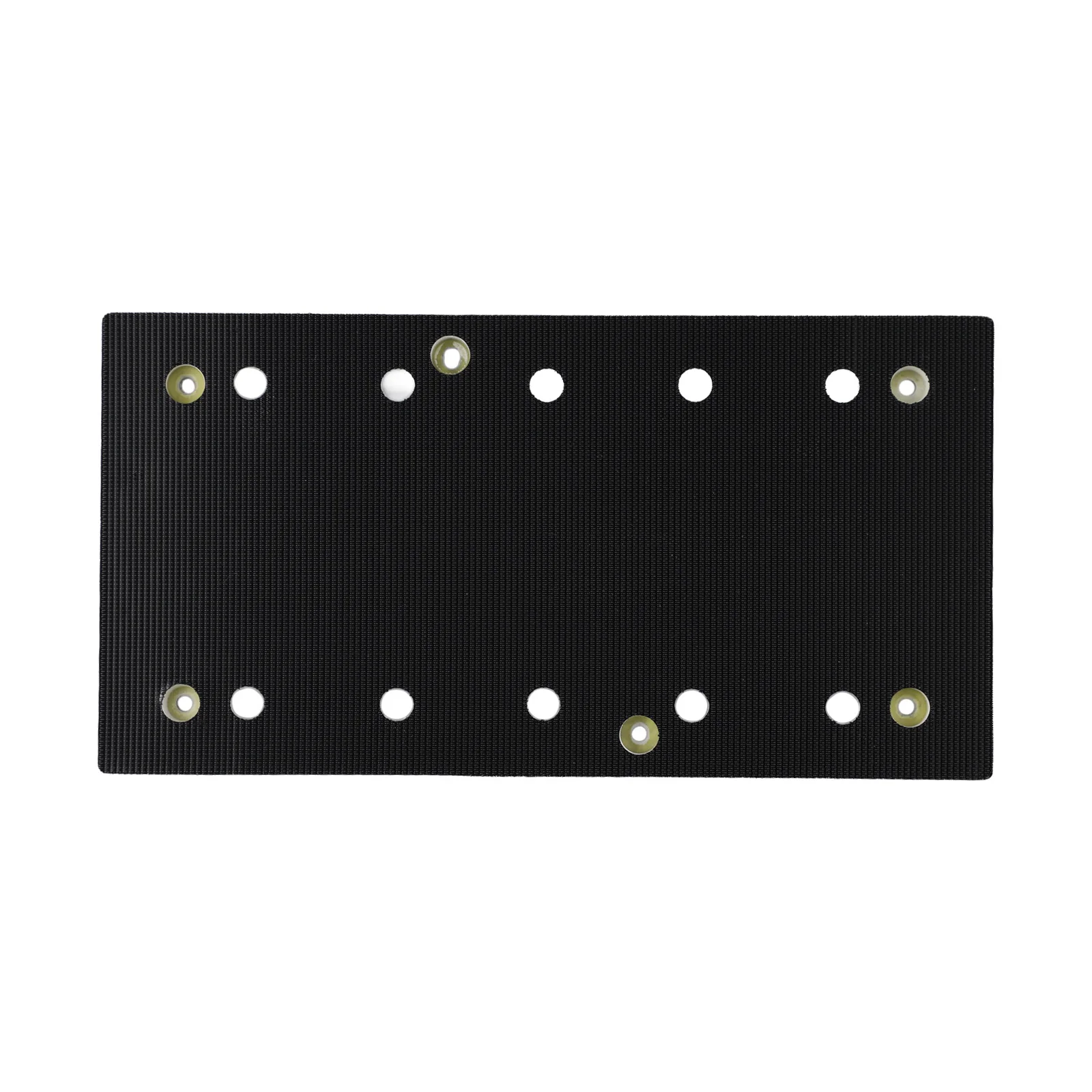 

Square Grinding Pad Sanding Pad For DIY Projects Replacement Disc 10 Suction Holes High Strength Grinding Disc