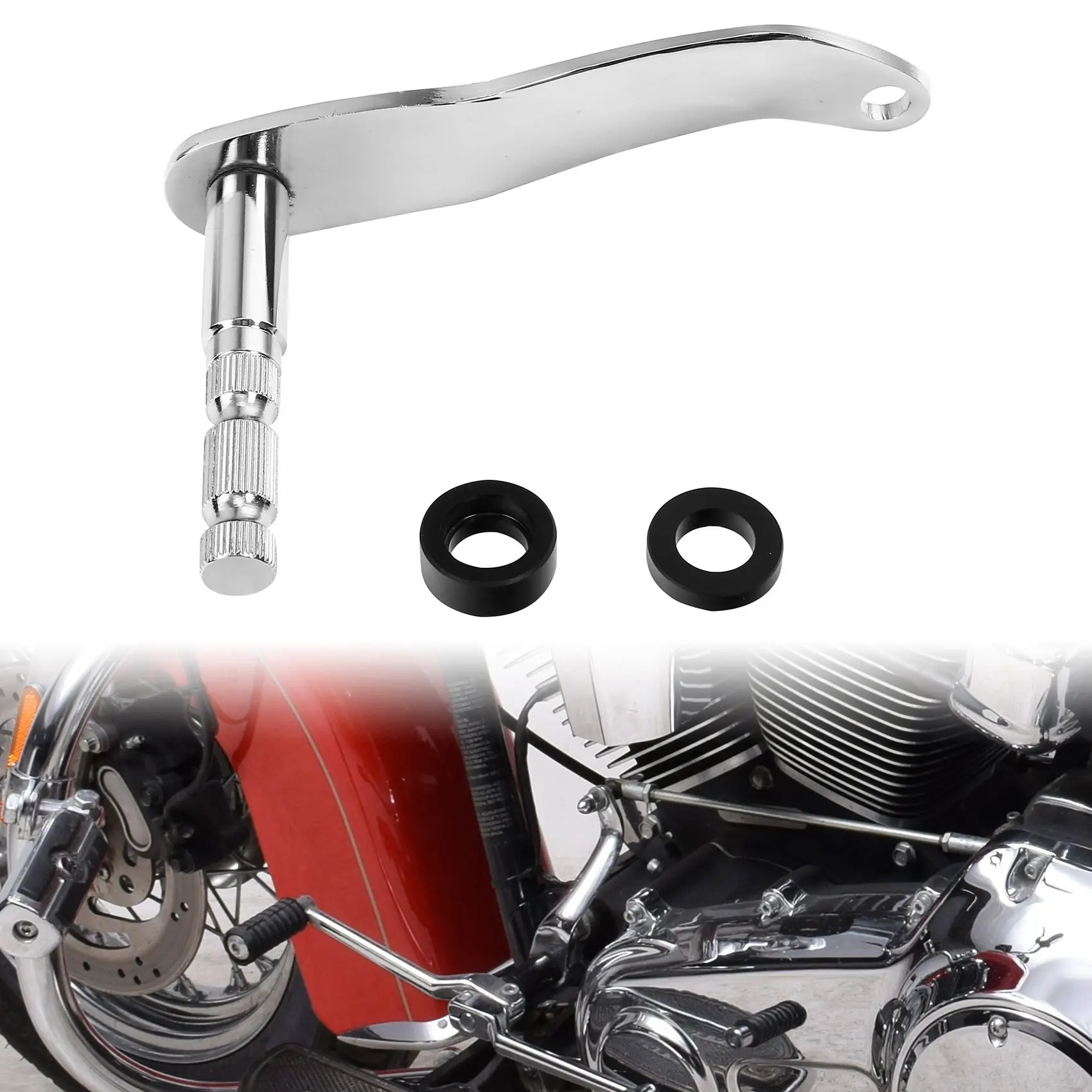 Image of Getriebe Shifter Shift Stange Hebel Arm Für Harley Softail Fat Bob Fat Boy Breakout 114 Dünne FLSL 2018-2023 FXFB FLFB Motorrad