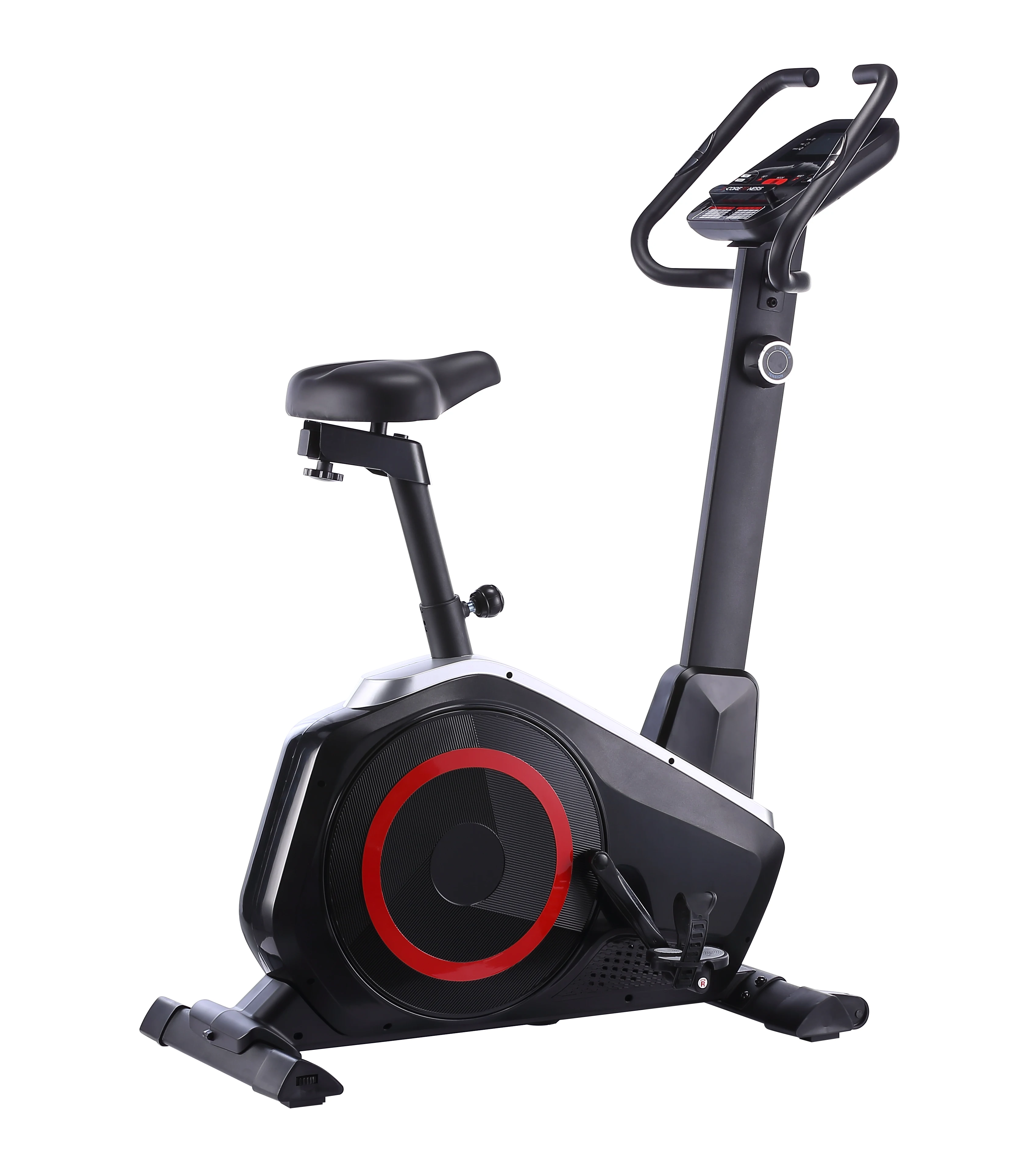 

Home Indoor Cardio Trainer Exercise Bike with 8-Level Resistance and LED Screen
