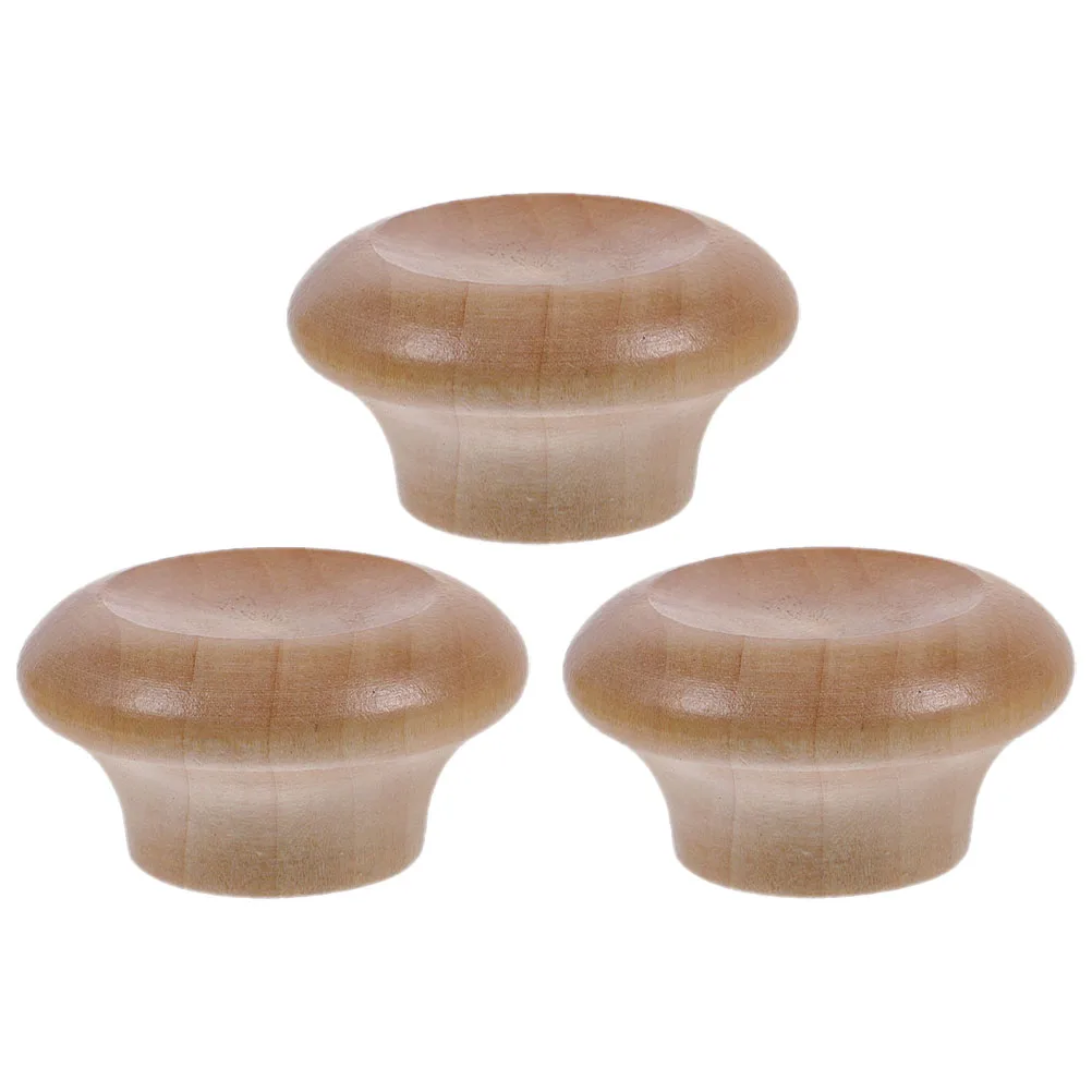 

3pcs Universal Wooden Pot Handles Heat-Resisting Sturdy Replacement Knobs For Pots Pans Cookware Handle Accessories Household