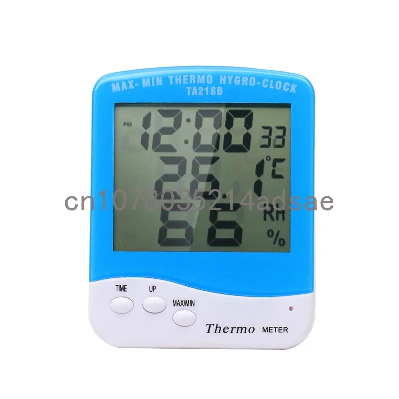 Indoor Thermohygrometer High Precision Greenhouse Industrial Temperature and Humidity Meter TA218B