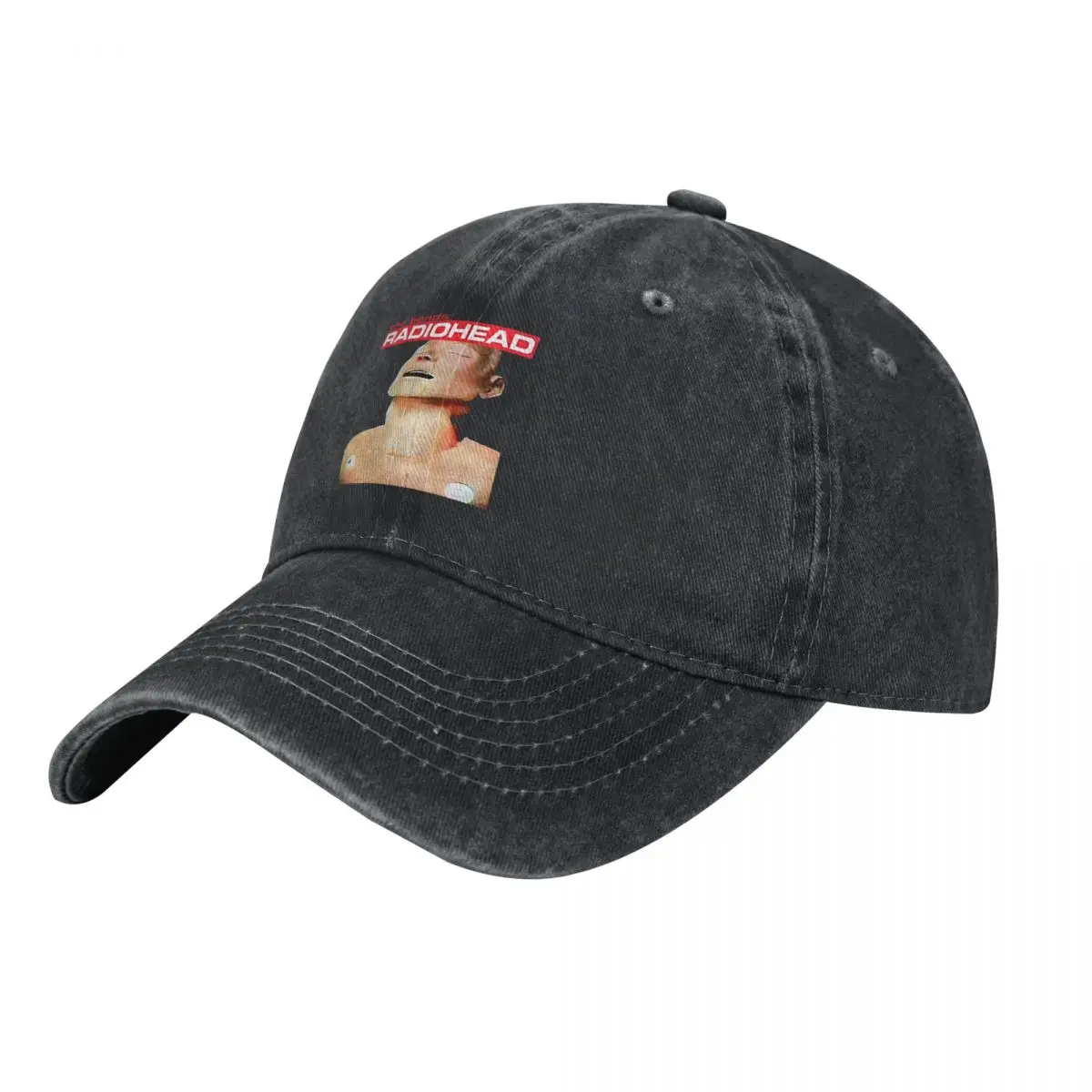Radiohead The Bends Logo demin Cap Outdoor Adventures Mens Hats Women's Baseball Cap