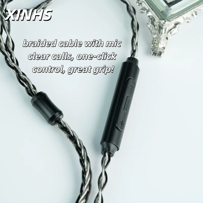 XINHS F05 8-Core Silver-Plated Copper Audio Cable