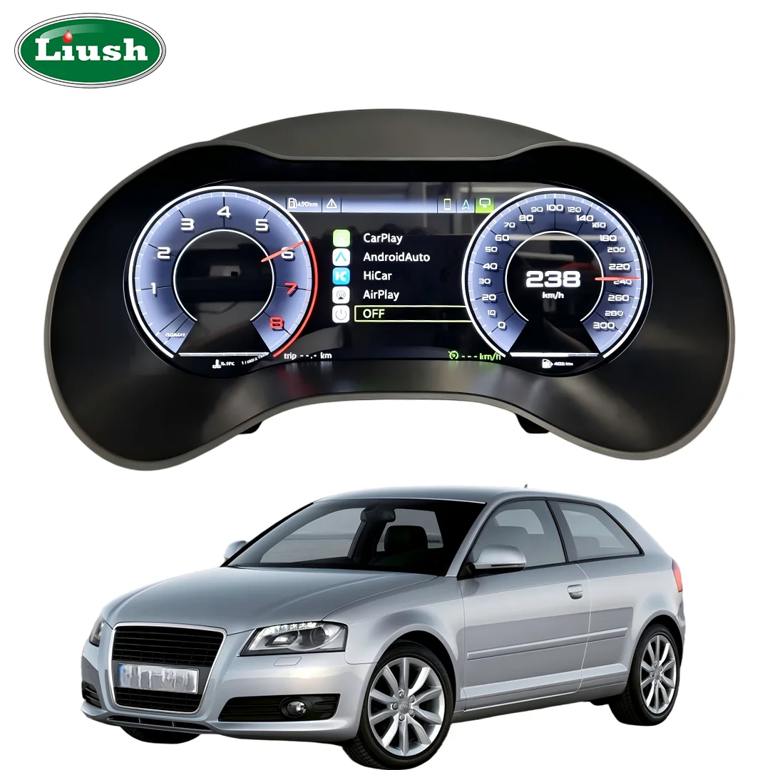 Dashboard Player New LCD Digital Cluster Instrument Panel Multifunctional Car Speedometer For Audi A3 8P 2004-2013 Price