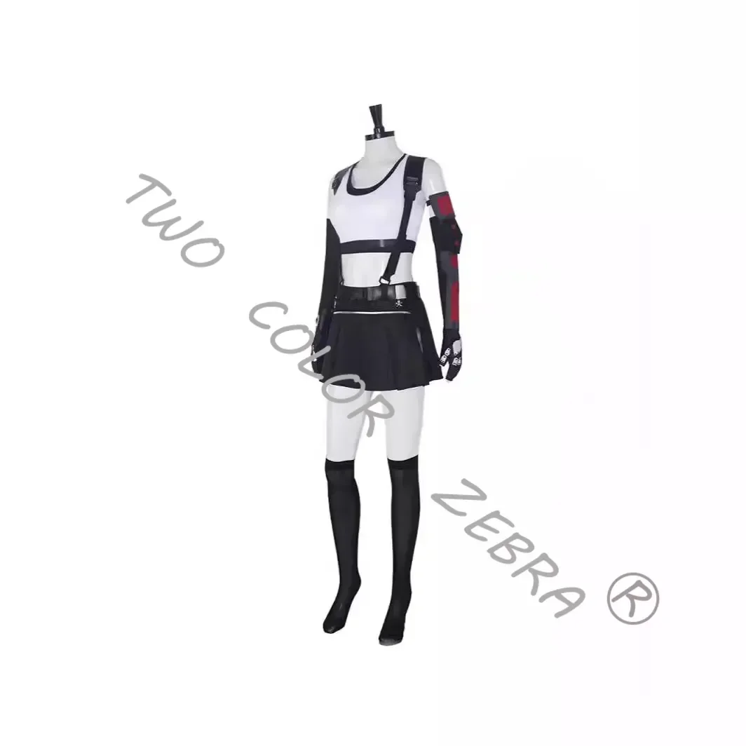 Final Fantasy Tifa Cosplay Tifa Lockhart Cosplay Costume Adult Women Girls Sexy Outfits Fantasia Halloween Carnival Suit