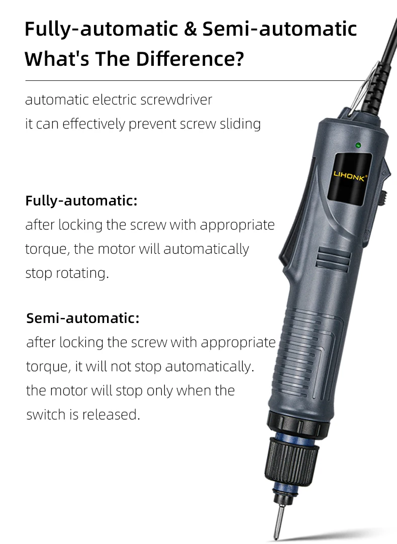 

GS Industrial Speed Adjustable Electric Screw Driver 110V 240V Precision Electric Screwdriver