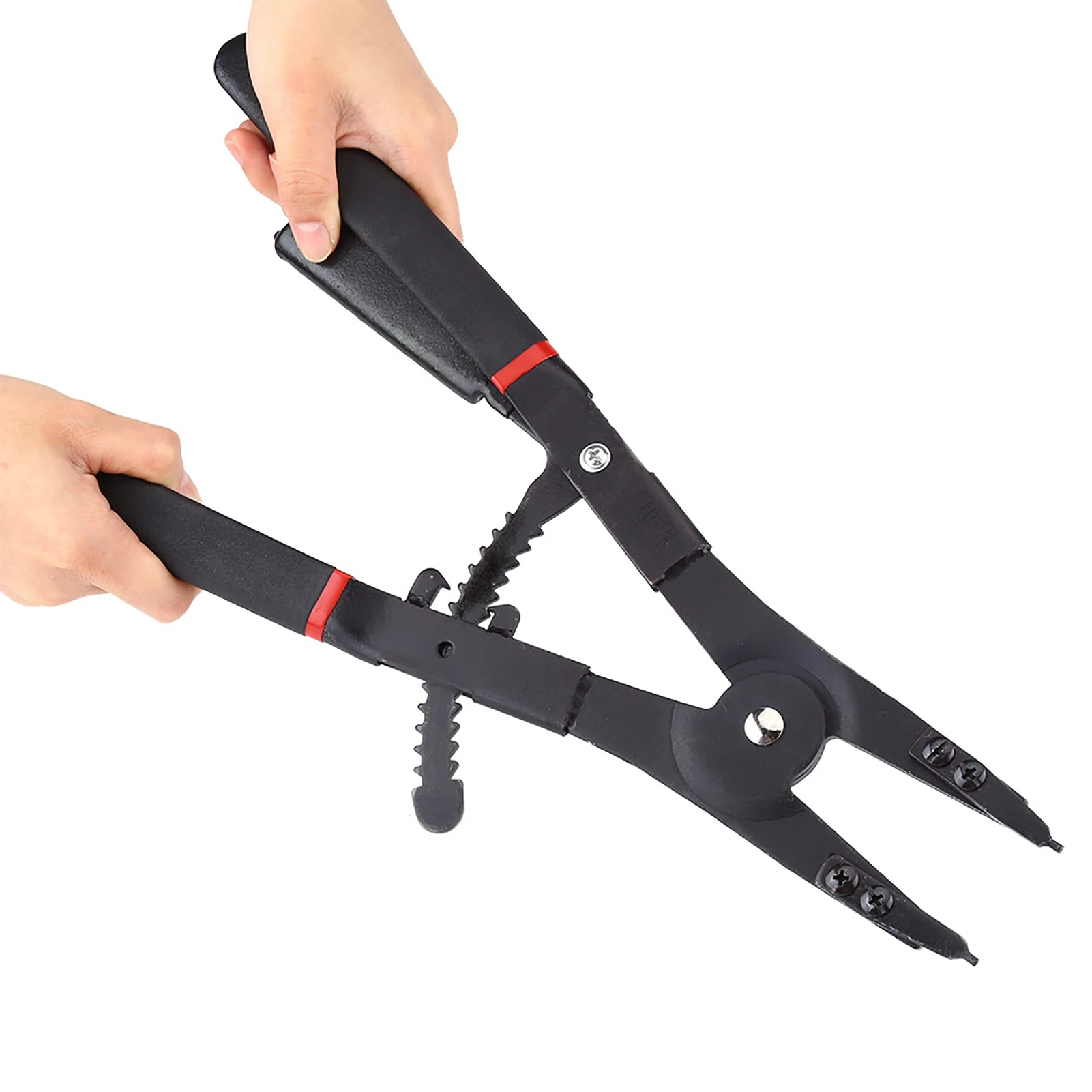 Universal Circlip Snap Ring Pliers Tool Set Retaining Ring With Crimp Removable Tips Circlip Pliers Tool Set Circlip Pliers