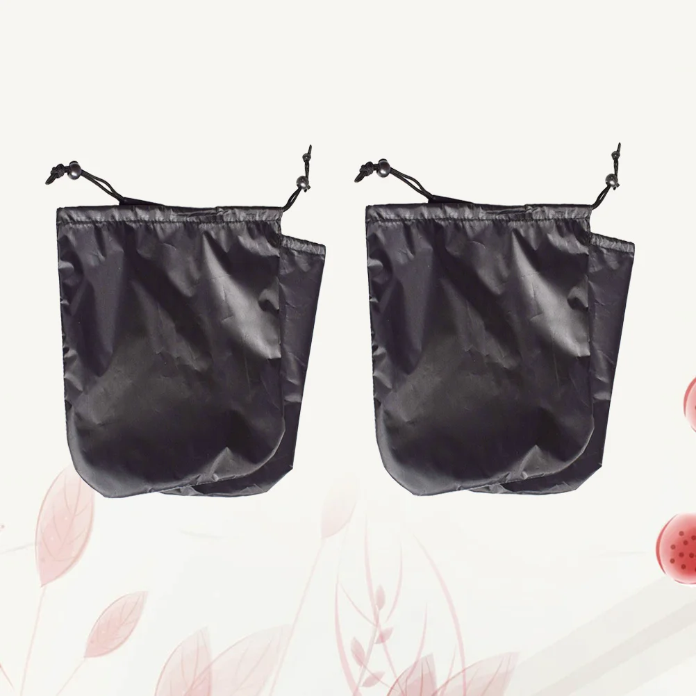 

4 pcs 33X27Cm Universal Car Mirror Covers Waterproof Snowproof Oxford Cloth Rearview Side Mirror Protector For All Vehicles Grey