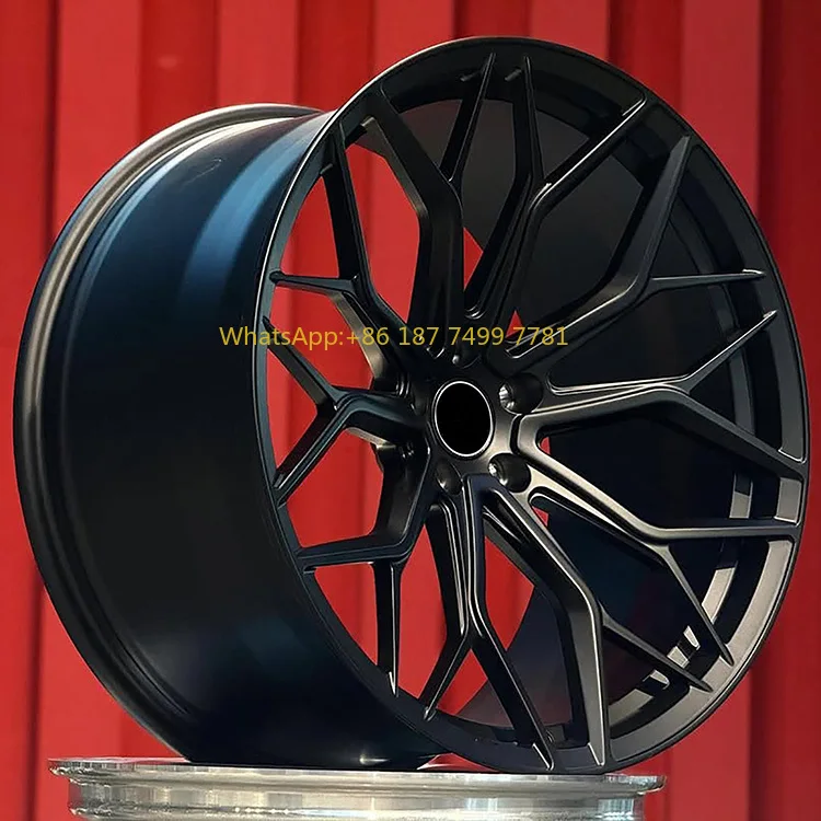 

18 19, 20, 21, 22, 23 дюйма, индивидуальные легкосплавные автомобильные диски 5X112, черные кованые колеса для пассажирских автомобилей, подходящие для Nio