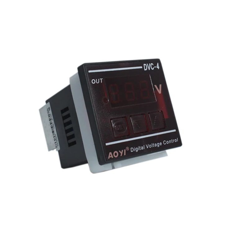 AOYI 220VAC 1KW مرحلة واحدة/ثلاثية DVC-42 منظم جهد التكامل الرقمي لمعدات الصناعة