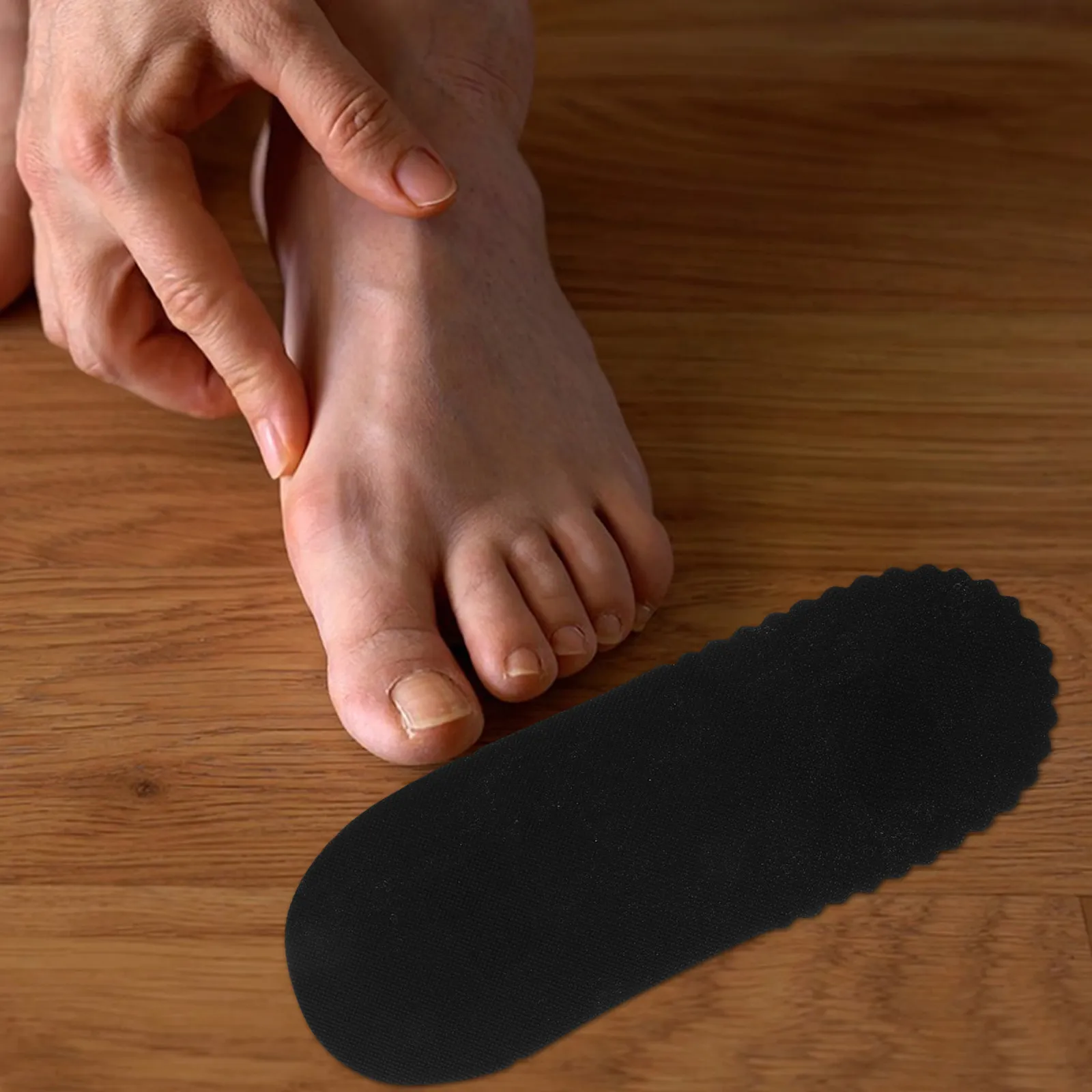 

25Pairs Disposable Nonwoven Sticky Feet Pads for Spray Tan Tanning Salon Spa Beach Home Use Tanning Foot Protection Slippers