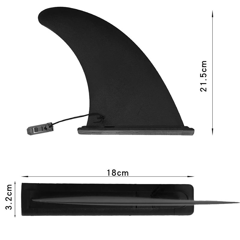 Surf water Wave Fin Sup Zubehör Stablizer Fit Stand Up Paddle Board Surfbrett Slide-In Central Fin Side Splitter Sockel