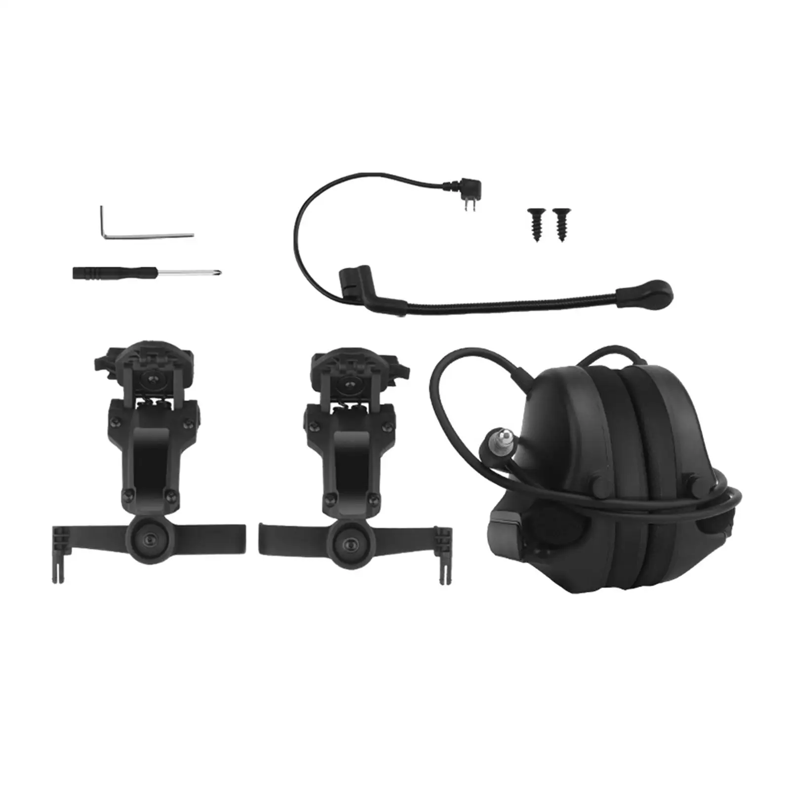 Helmet Headset Hearing Protection for Shooting Hunting Activity Construction