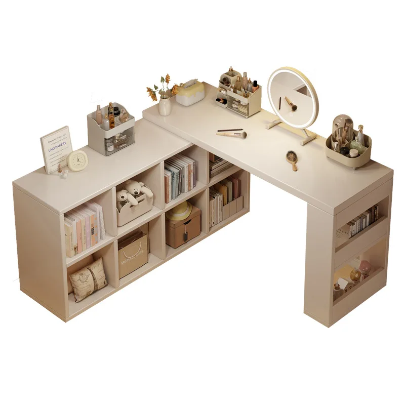 

Dresser Storage Cabinet Integrated Girls Bedroom Multifunctional Computer Office Makeup Desk
