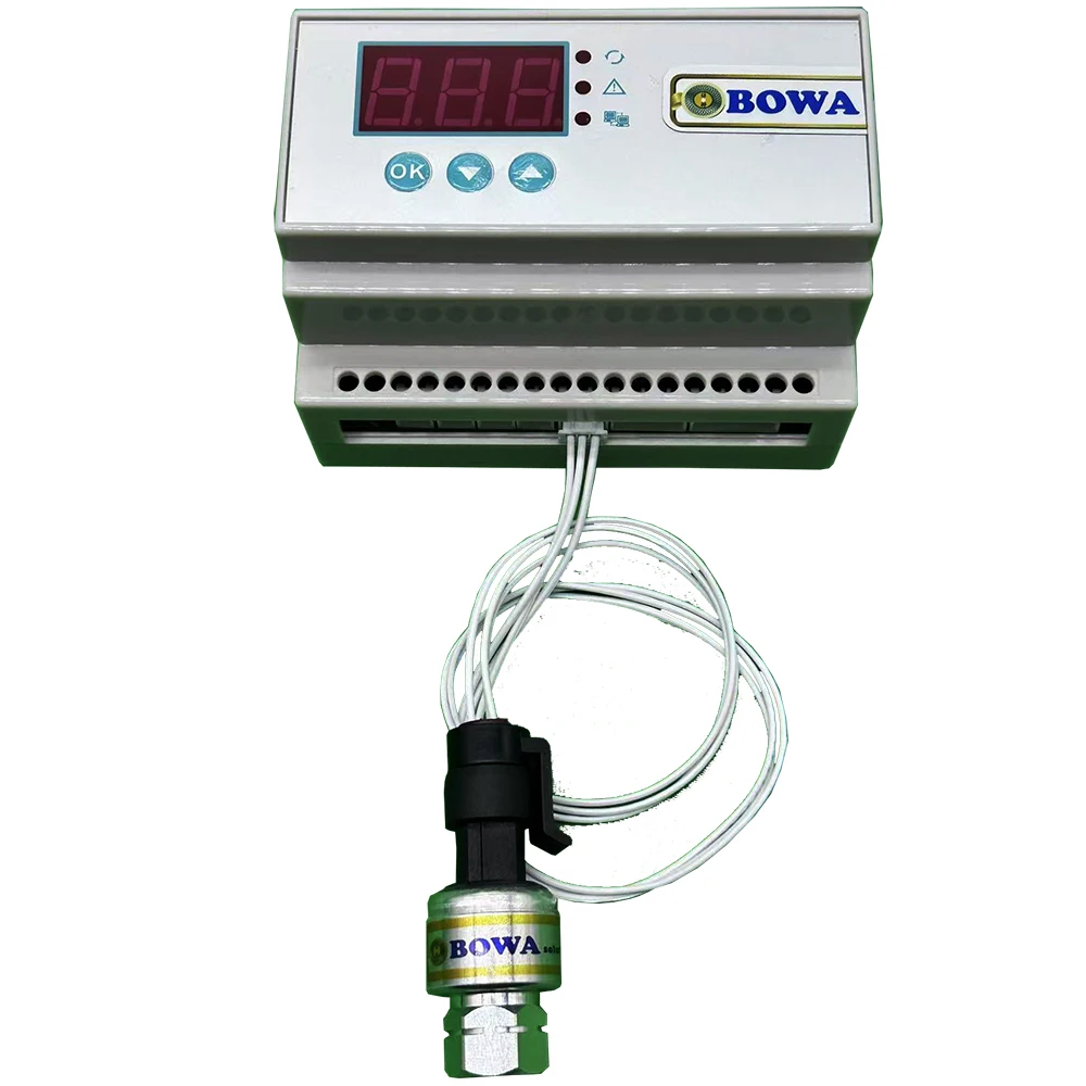 0~40bar adjustable head pressure controller is wonderful design for condensers of R410a/R32 heat pump heater &  air conditioners