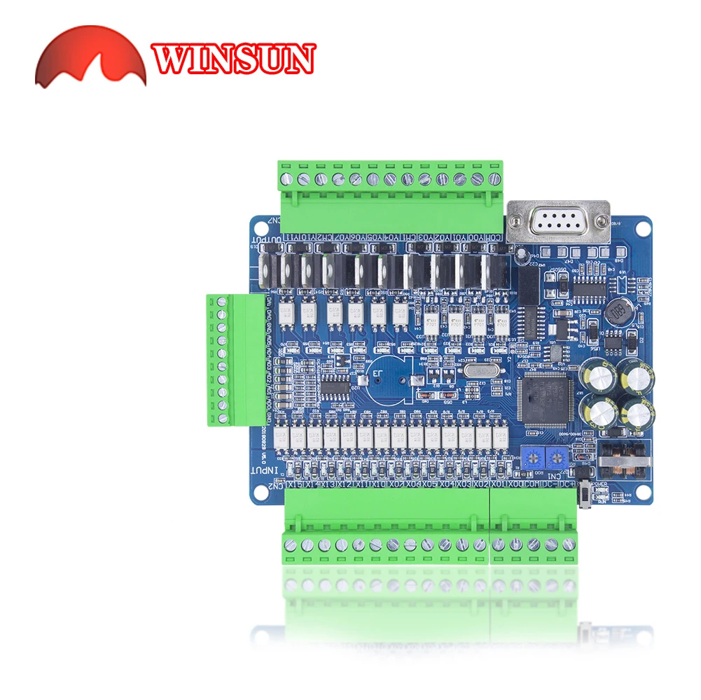 Imagem -05 - Saída do Transistor Controlador Lógico Rtu Modbus Rs485 Rtc Saída de Pulso Ntc Analógico Incluído Fx3u14 24 48 32relé mr mt