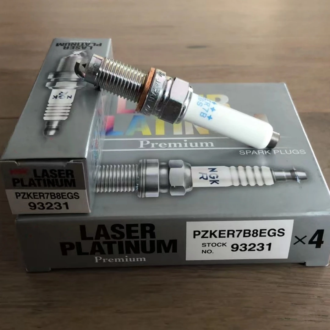 4-6pcs Brand New Laser Dual Platinuim Spark Plugs PZKER7B8EGS 93231 for 04E905601 04E905601B 04E905612