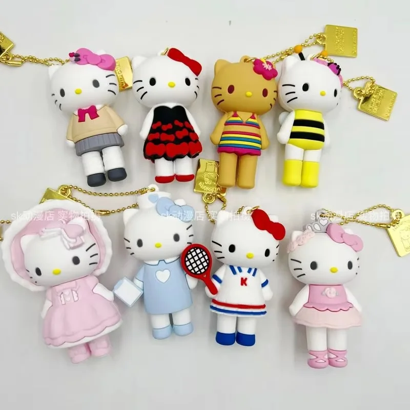 

Kt Cat 50-летие, ограниченная серия, милый рюкзак, подвеска, глухая коробка, Kawaii, ПВХ, экшн-фигурка, брелок, игрушка для праздничных подарков