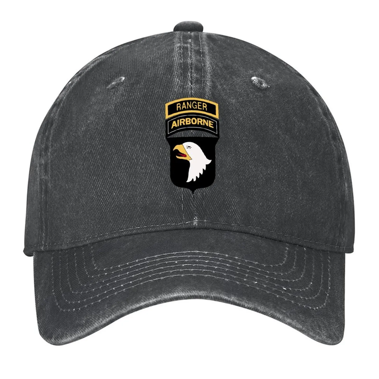 

101st Airborne with Ranger Tab Baseball Cap Fishing cap New In Hat Luxury Hat Rugby Women's Golf Clothing Men's