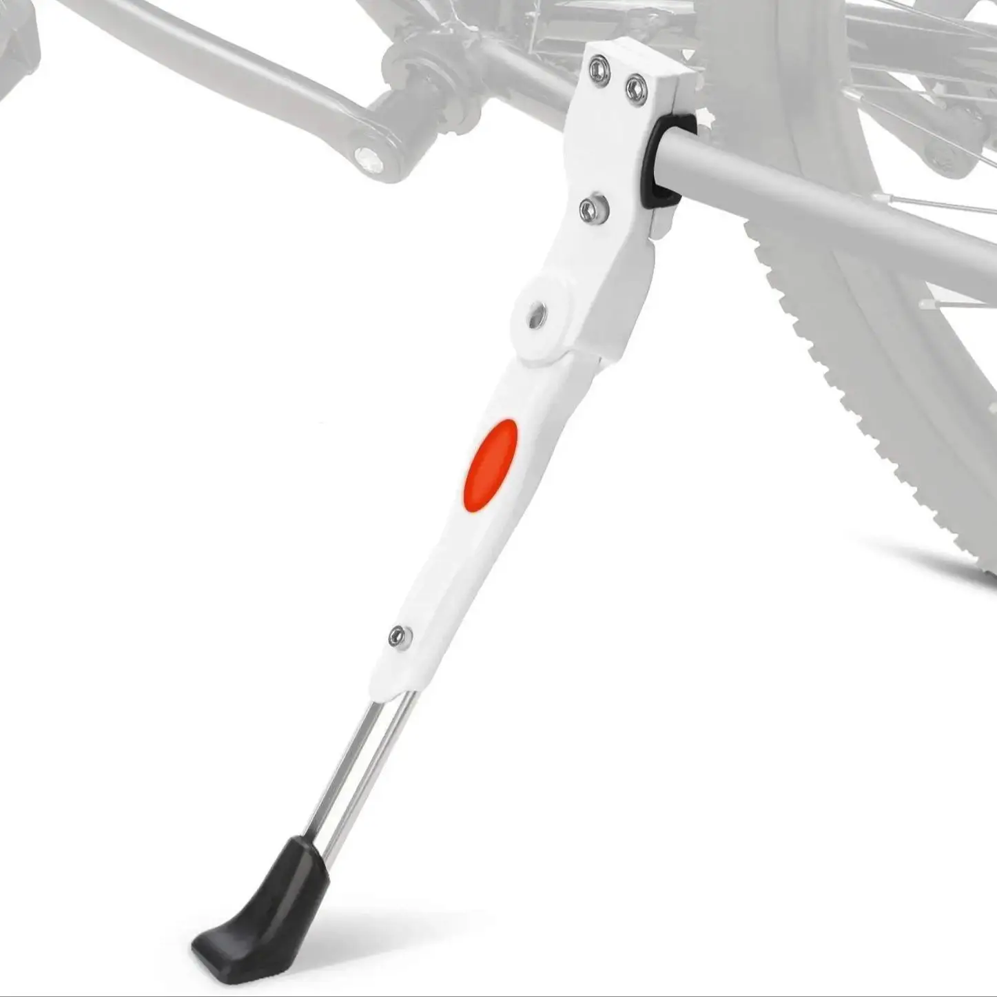 AliExpress NONE Adjustable Bike Kickstand Aluminum Alloy Non-Slip Rear Side Bicycle Kick Stand for 22 24 26 27 Road Bike/BMX/MTB