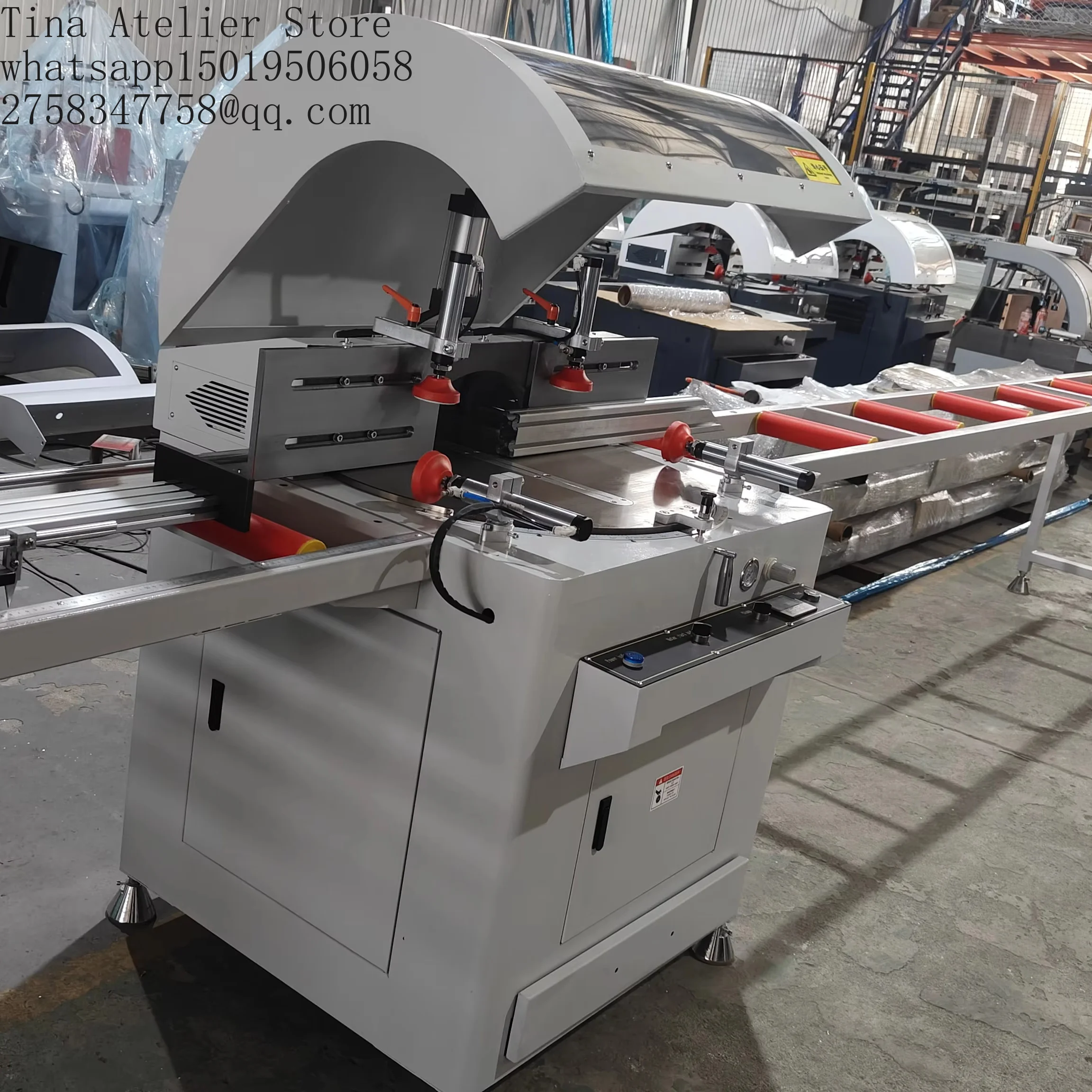 500mm Any Angle Aluminum Profile Cutting Saw Single Head Aluminum PVC Window Cutting Saw Window Door Making Machine