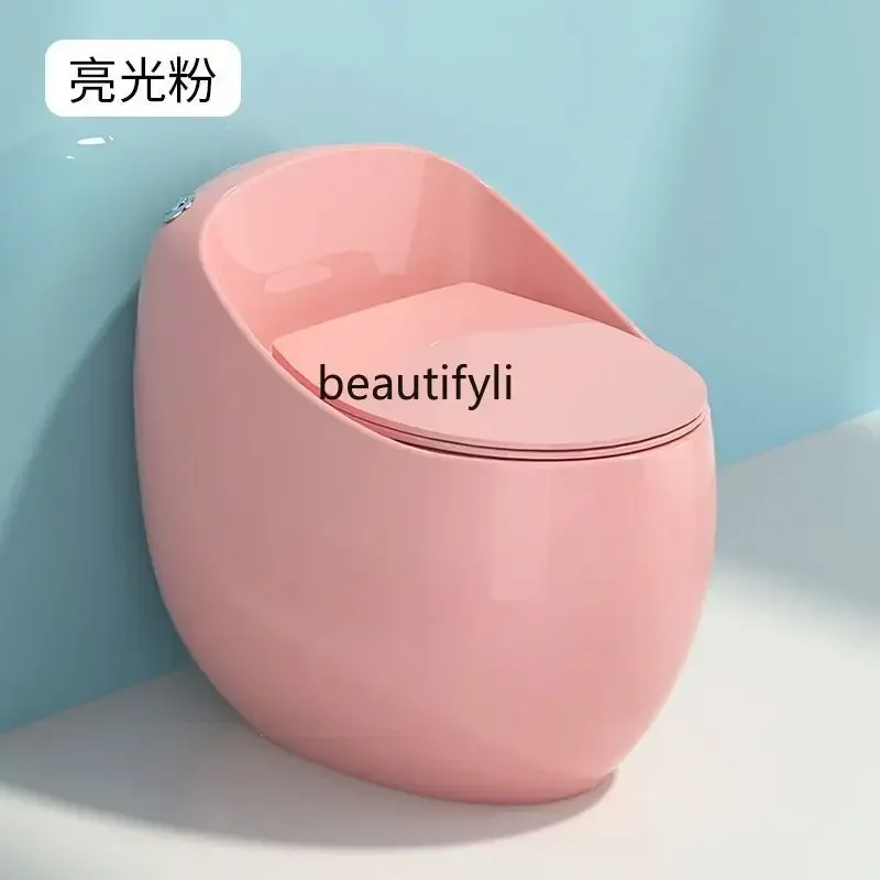 

ss 25 Color toilet toilet household flush siphon personalized toilet