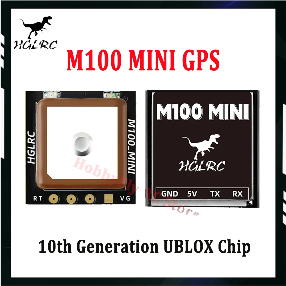 

HGLRC M100 MINI M10 GPS-модуль Встроенная керамическая антенна для радиоуправляемого самолета FPV Фристайл Дрон дальнего действия DIY Запчасти