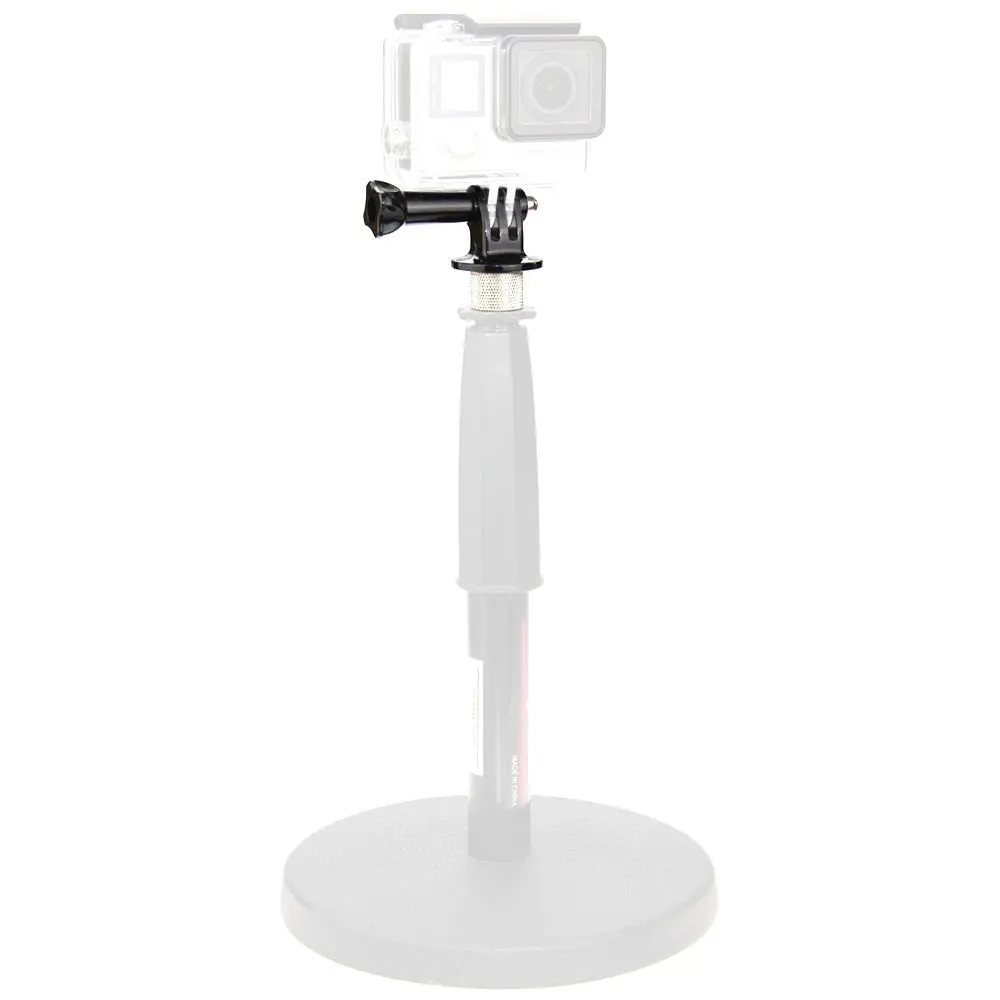 HDRIG-Adaptador de montaje para trípode, monopié con rosca hembra de 5/8 "-27 fr GoPro HD HERO 1 2 3 4
