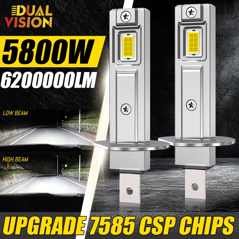 2X H1 Led Headlight…