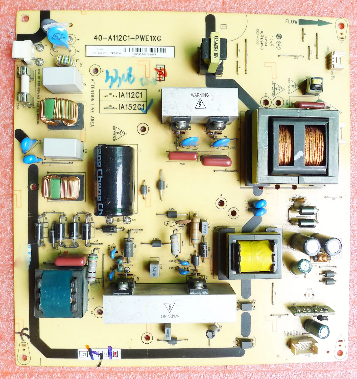 L40P60FBD L42P60FBD 40-A112C1-PWE1XG/PWD1XG test ok circuit board motherboard