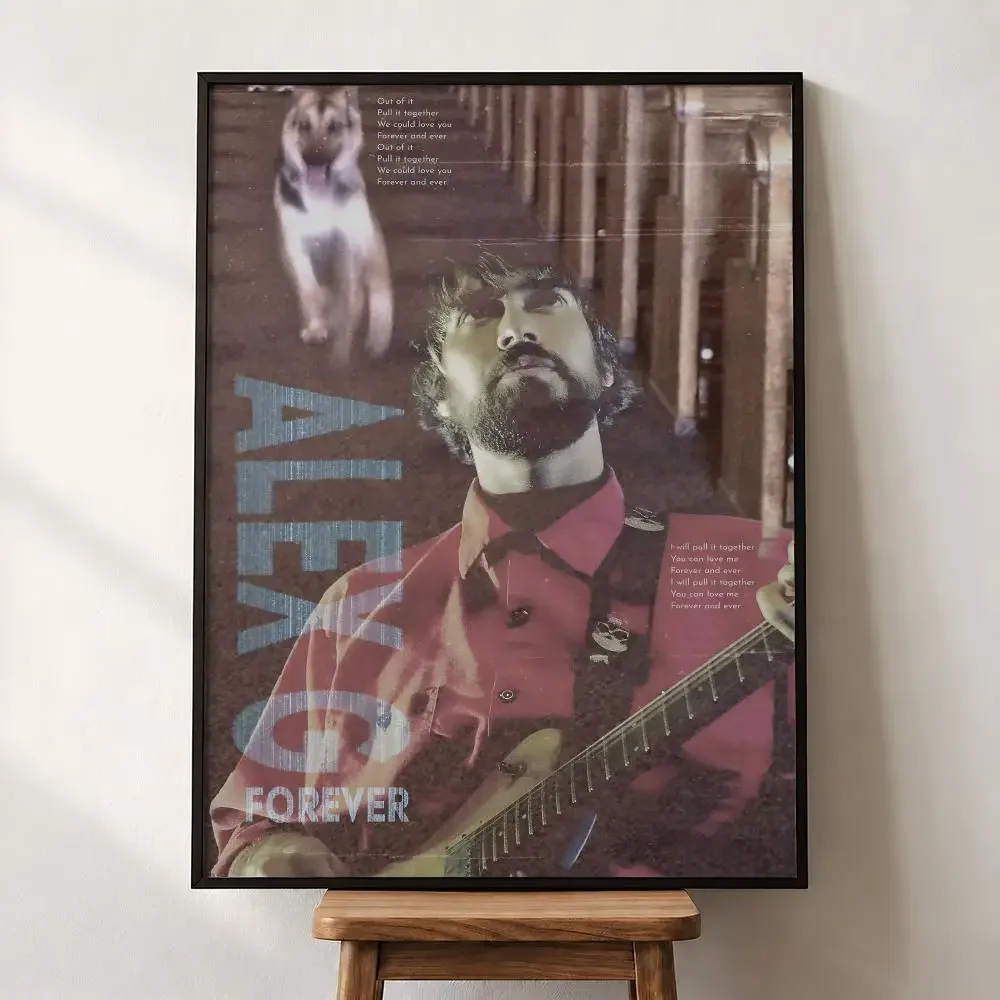 Musik Alex G Indie-Rock Sänger Songwriter Poster PP Wandkunstdruck Abnehmbar Wasserbeständig Heimdekoration Schlafzimmer Apartment Geschenk – Detail 9