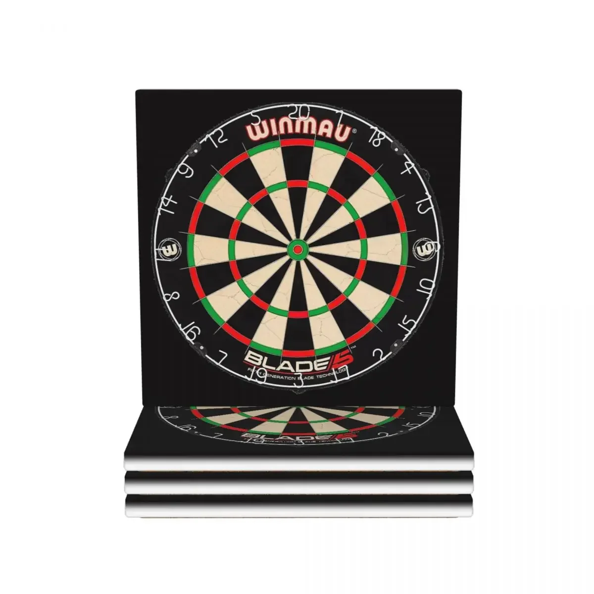 Winmau Blade 5 Dartboard Coaster Ceramics Hot Pad Decoration And Accessories Table Mat For Kitchen Dining Table Mat Coffee Mat