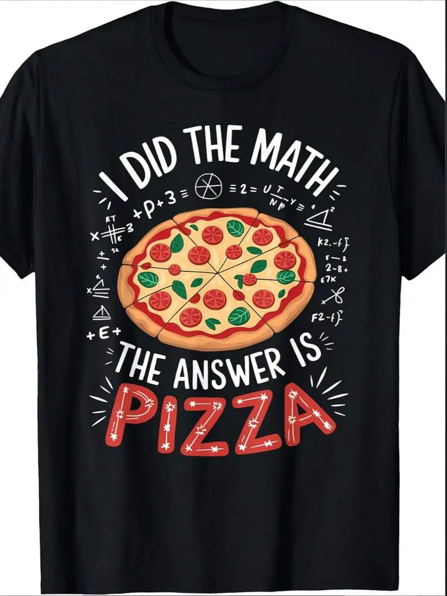 Funny Math Pizza Graphic For Both Boys And Girls Family Matching Shirts Summer Birthday Gift For Students Teachers