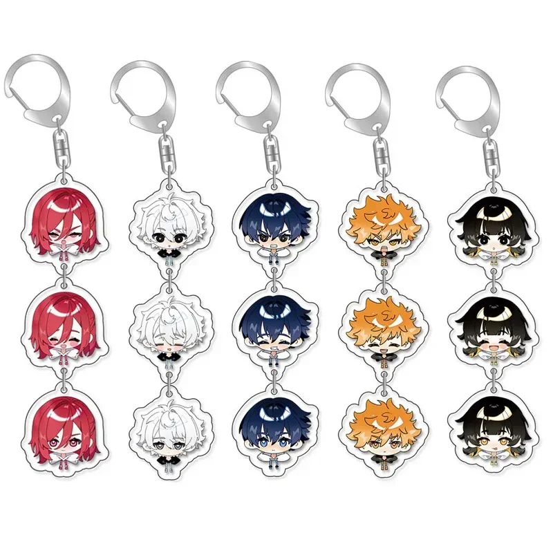 Anime Figure Isagi Yoichi Bachira Meguru Chigiri Hyoma Key Ring Hot Selling Acrylic Key Chains Model Plate Decor Collection