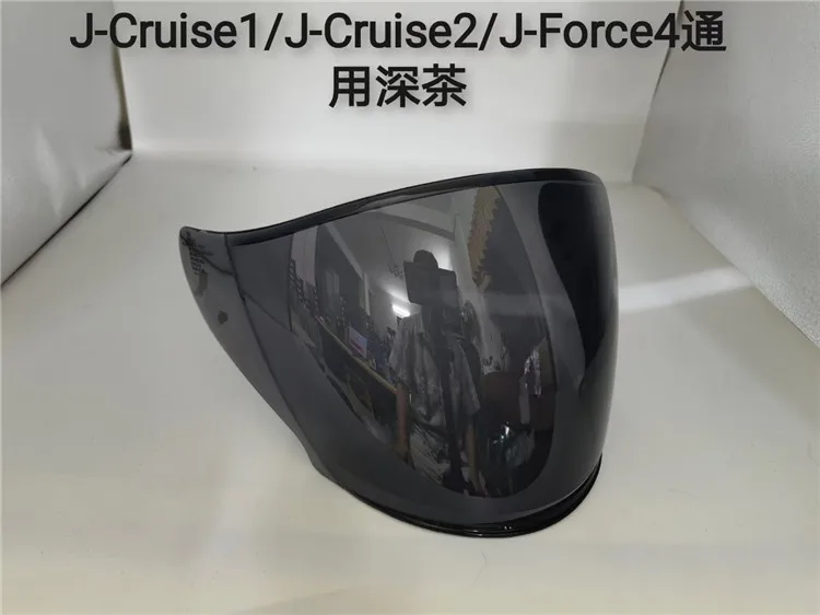 خوذة دراجة نارية قناع ل SHOEI J-Cruise 1 J-Cruise 2 J-Force 4 CJ-2 كاسكو شيلد Viseria Capacete Moto عدسة الزجاج الأمامي