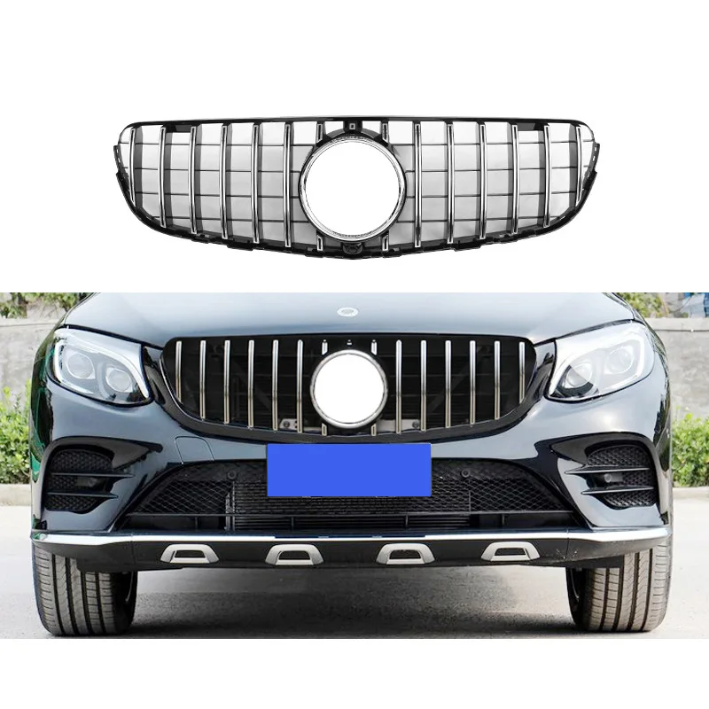 

Damei оригинальное качество GLC W253 X253 GT Стиль Решетки бампера Передняя решетка Комплект кузова для Benz GLC43 GLC200 GLC250 GLC300 201